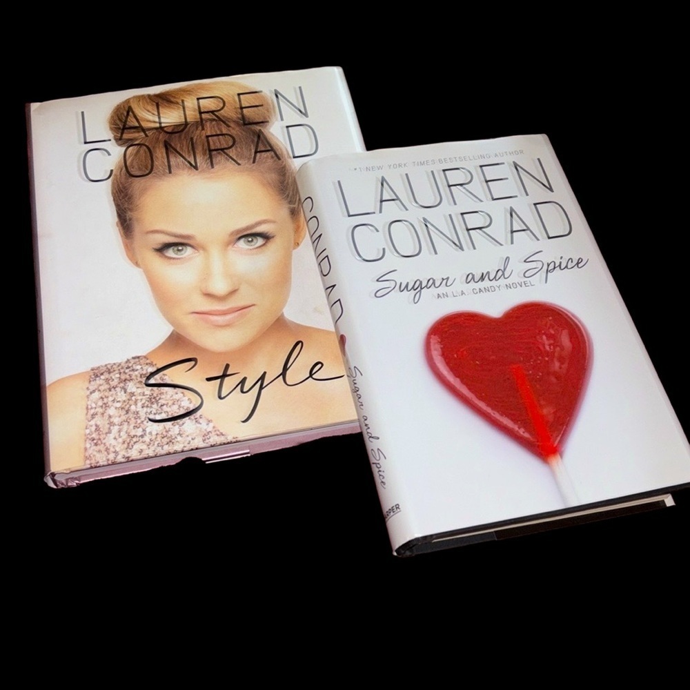 LAUREN  CONRAD Set of 2 BOOKS hard cover